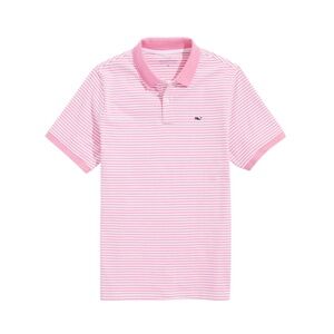 Vineyard Vines Striped Pique Polo Size Small NWT